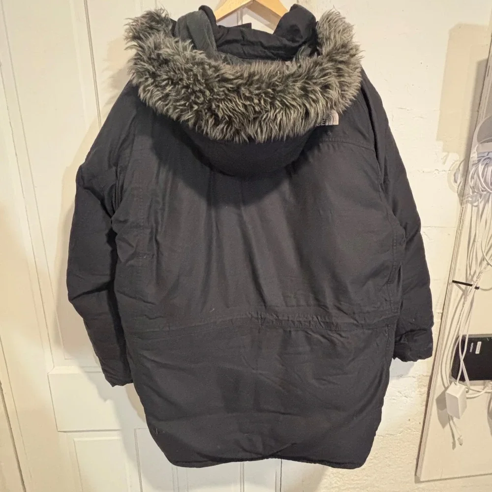 Vintage 2000s The North Face McMurdo Parka XL Goose Down HyVent Fur Hood